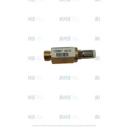Safety valve, brass SCHAERER Spare Parts 3329154000