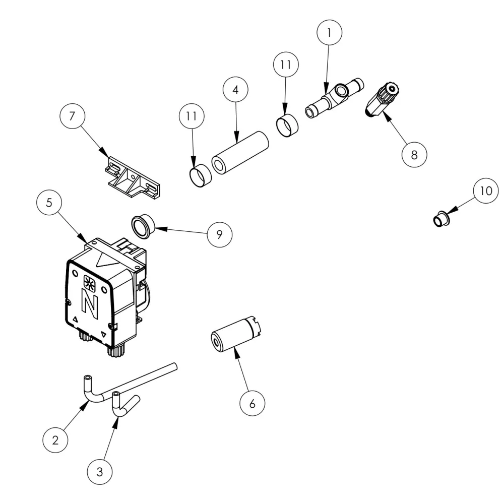Exploded view diagram Stalgast C000002