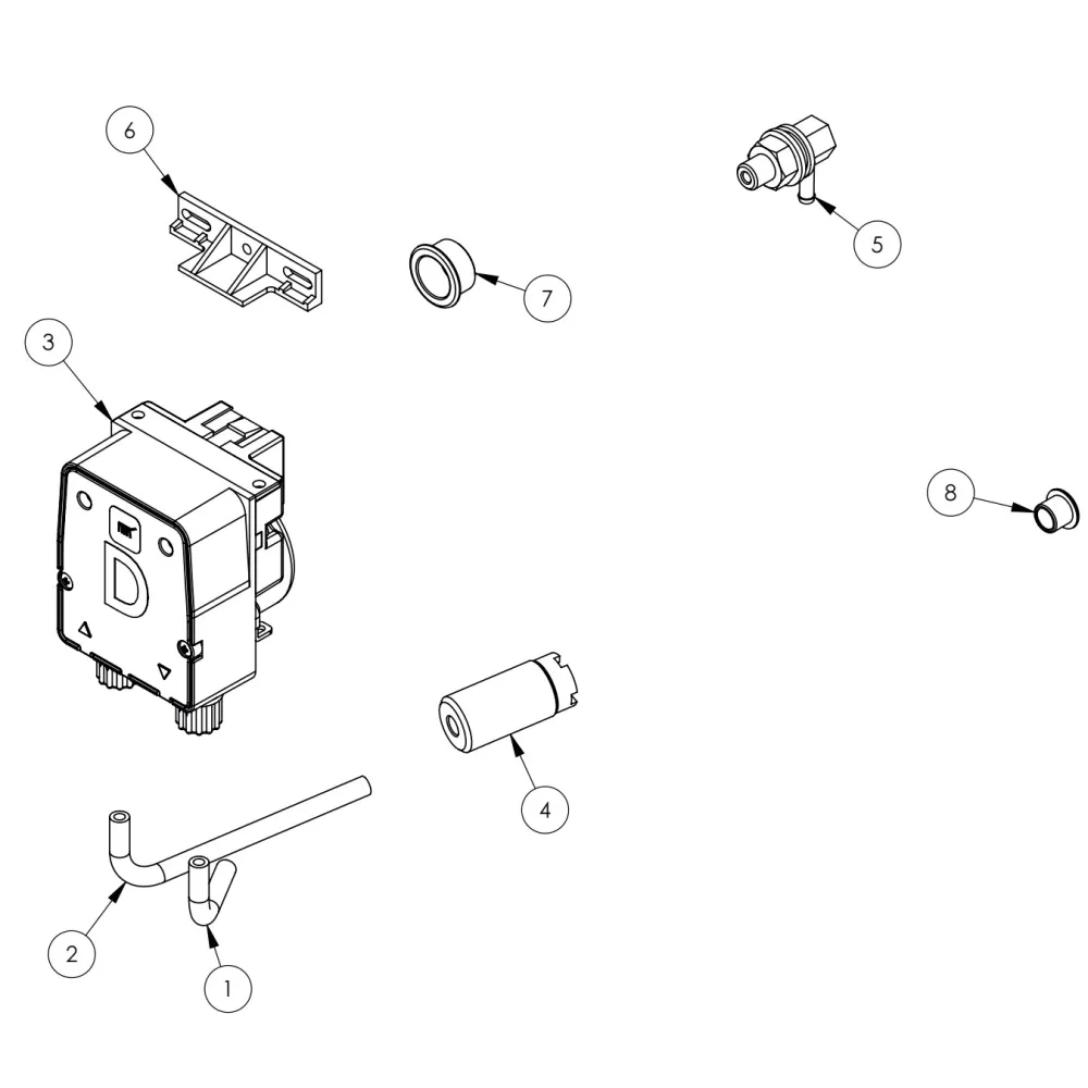 Exploded view diagram Stalgast C000002