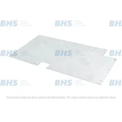 Back plate Tefcold SpareParts 10776