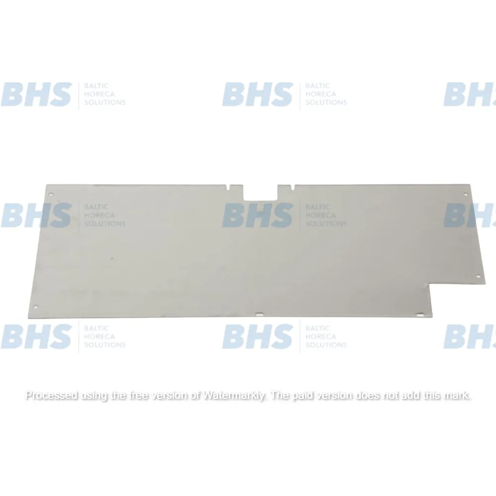 Back plate Tefcold SpareParts 10780