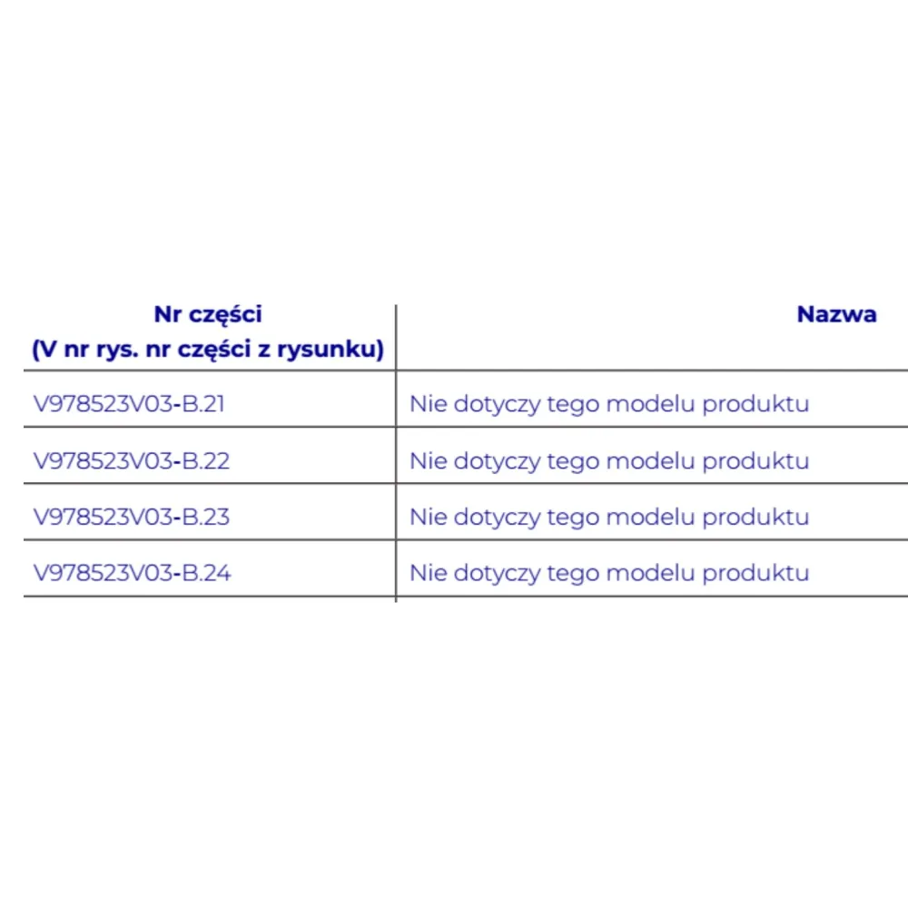 Exploded view diagram Stalgast C000005