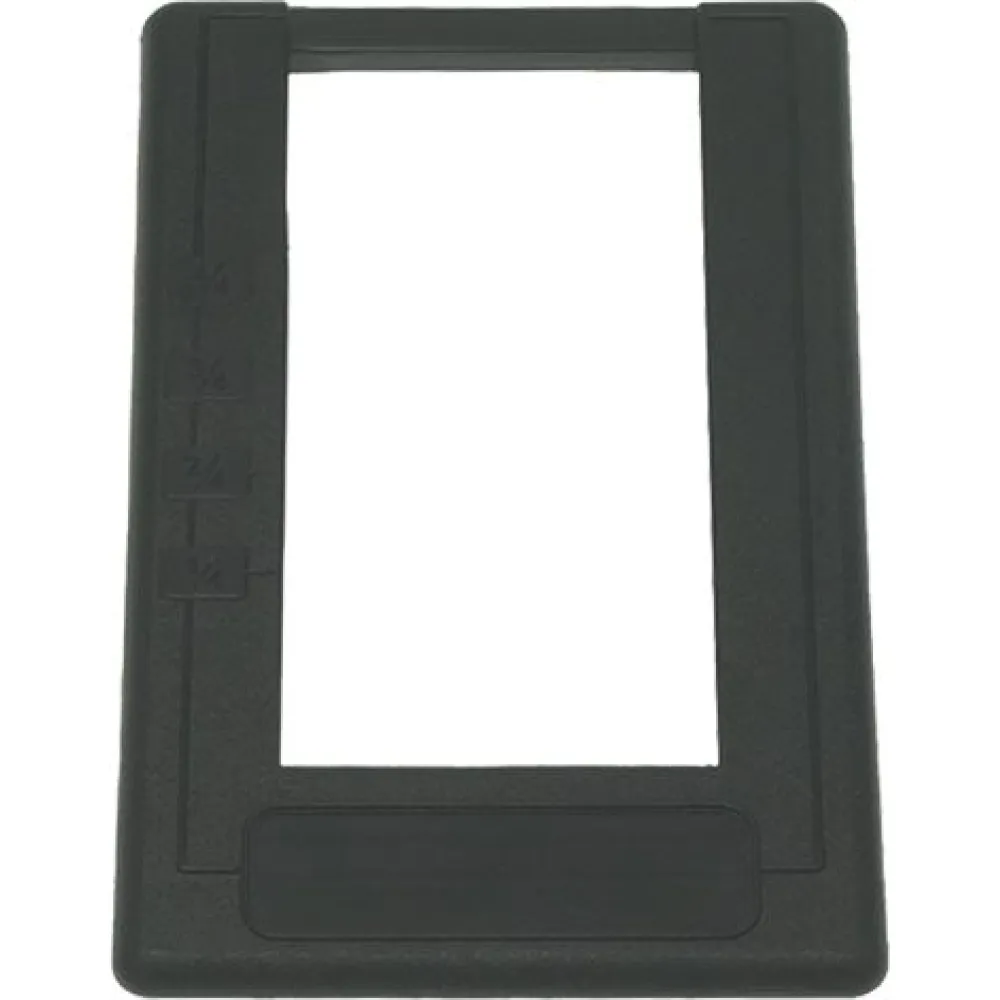 Front frame, black LF 3519014