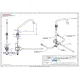 Automatic water mixer MONOLITH ARES019KIT