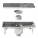 Drainage channel with central siphon BHS-G BHS-AB0500-060AK