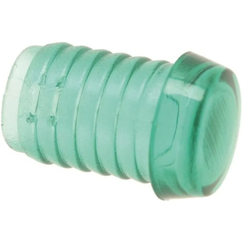 Lamp cap, flat green LF 3221686