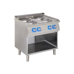 Electric hob with stand or neutral cabinet BHS-G GC1100-080EV+S02