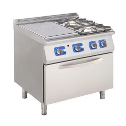 Gas stove with oven BHS-G GT2100-080EV+V51