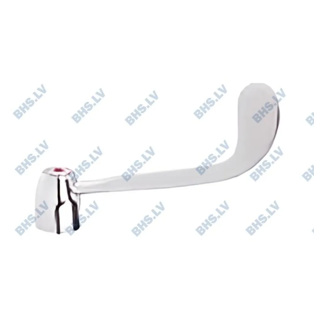 Chromed clinical lever handle, red MONOLITH R0000000030