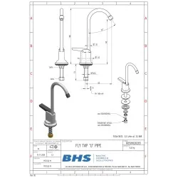 Water mixer for cooking line MONOLITH R0501020203