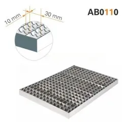 Anti-slip mesh grating, mesh size 30×10 BHS-G BHS-AB0110