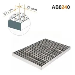 Anti-slip mesh grating, mesh size 23×23 BHS-G BHS-AB0240