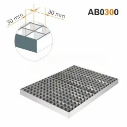 Smooth mesh grating, mesh size 30×30 BHS-G BHS-AB0300