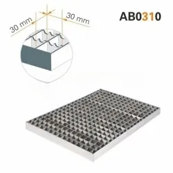 Anti-slip mesh grating, mesh size 30×30 BHS-G BHS-AB0310-030AK