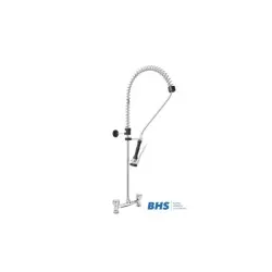 Water mixer with two inlets and shower MONOLITH P0102020158
