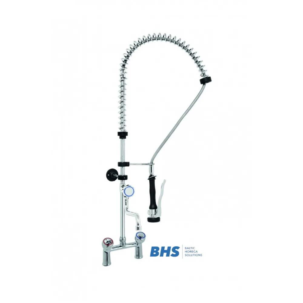 Water mixer with two inlets and shower MONOLITH P0102020129