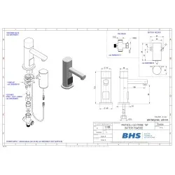 Electronic water mixer MONOLITH ZEUS006