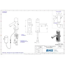 Electronic water mixer MONOLITH ZEUS007