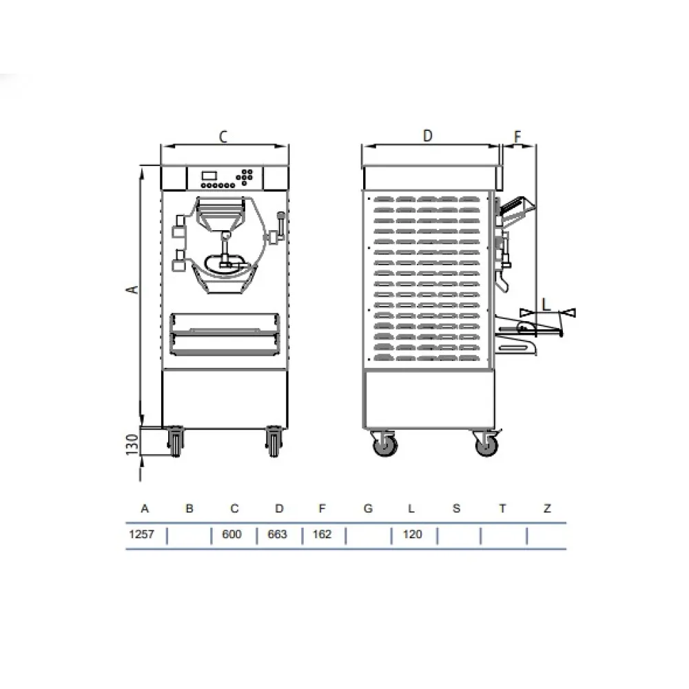 Ice cream machine STAFF Ice system 1959 HSX400