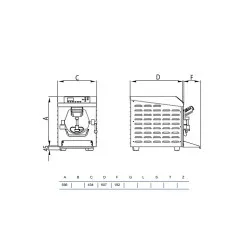 Ice cream machine STAFF Ice system 1959 HSE300