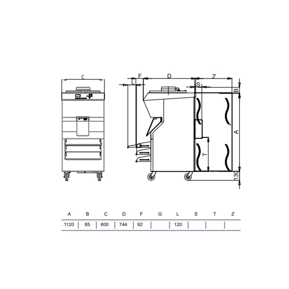 Ice cream machine STAFF Ice system 1959 P400
