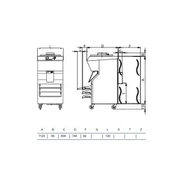 Ice cream machine STAFF Ice system 1959 P400