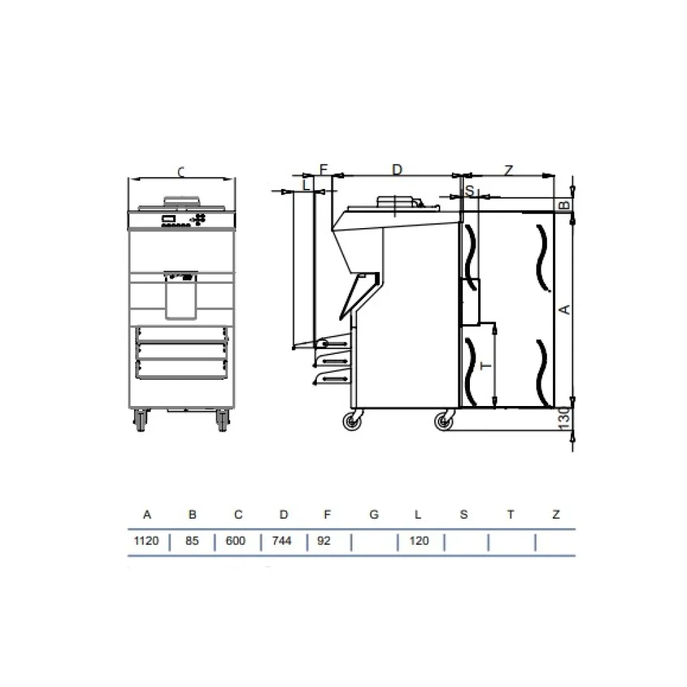 Ice cream machine STAFF Ice system 1959 P600