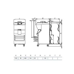 Ice cream machine STAFF Ice system 1959 P600