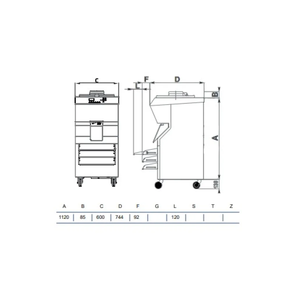 Multifunctional pasteurizer RoboCream R251