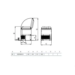 Ice-cream storage display STAFF Ice system 1959 V410VFI