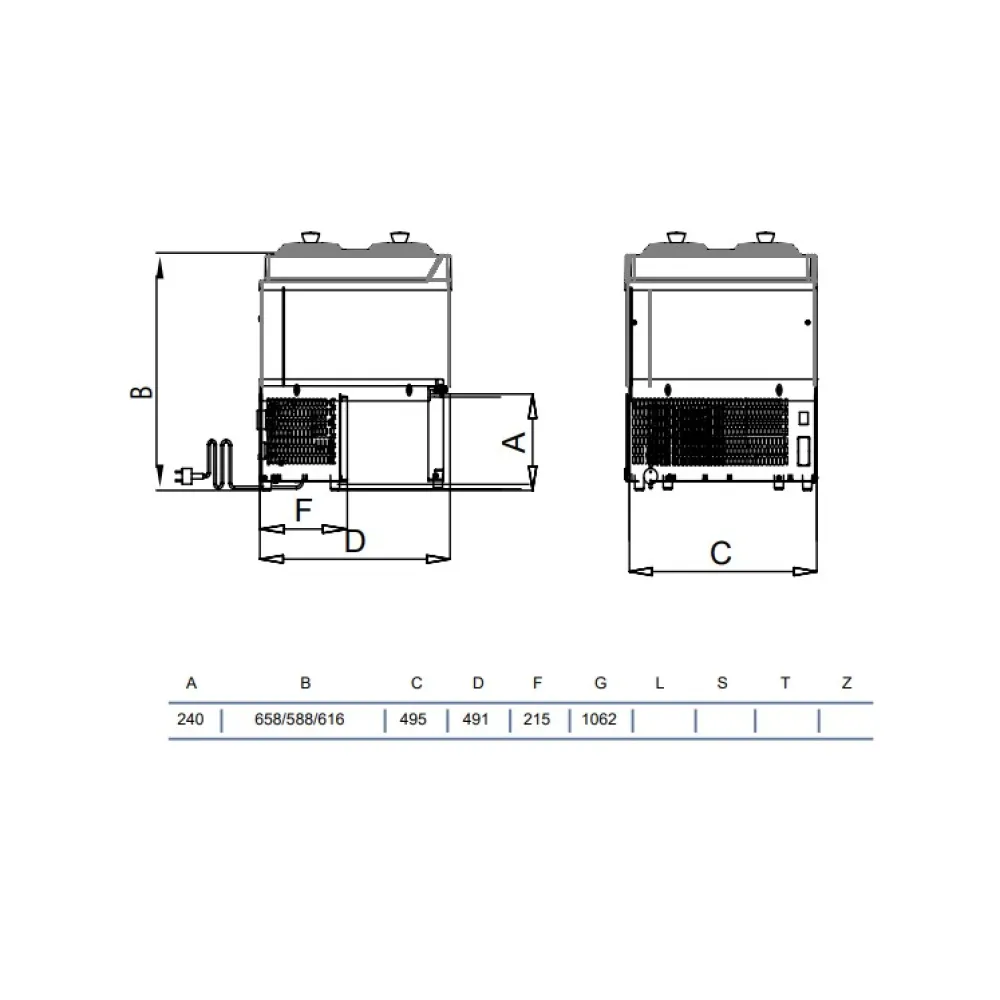 Ice-cream storage display STAFF Ice system 1959 V420CFI