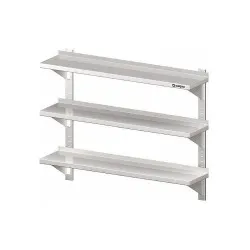 Stainless steel wall shelf Stalgast 981793060