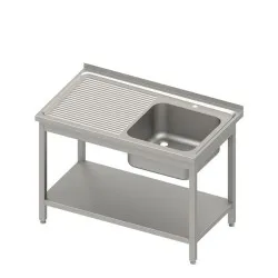 Table with sink and shelf Stalgast 983146080