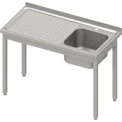 Table with sink without shelf Stalgast 983816080