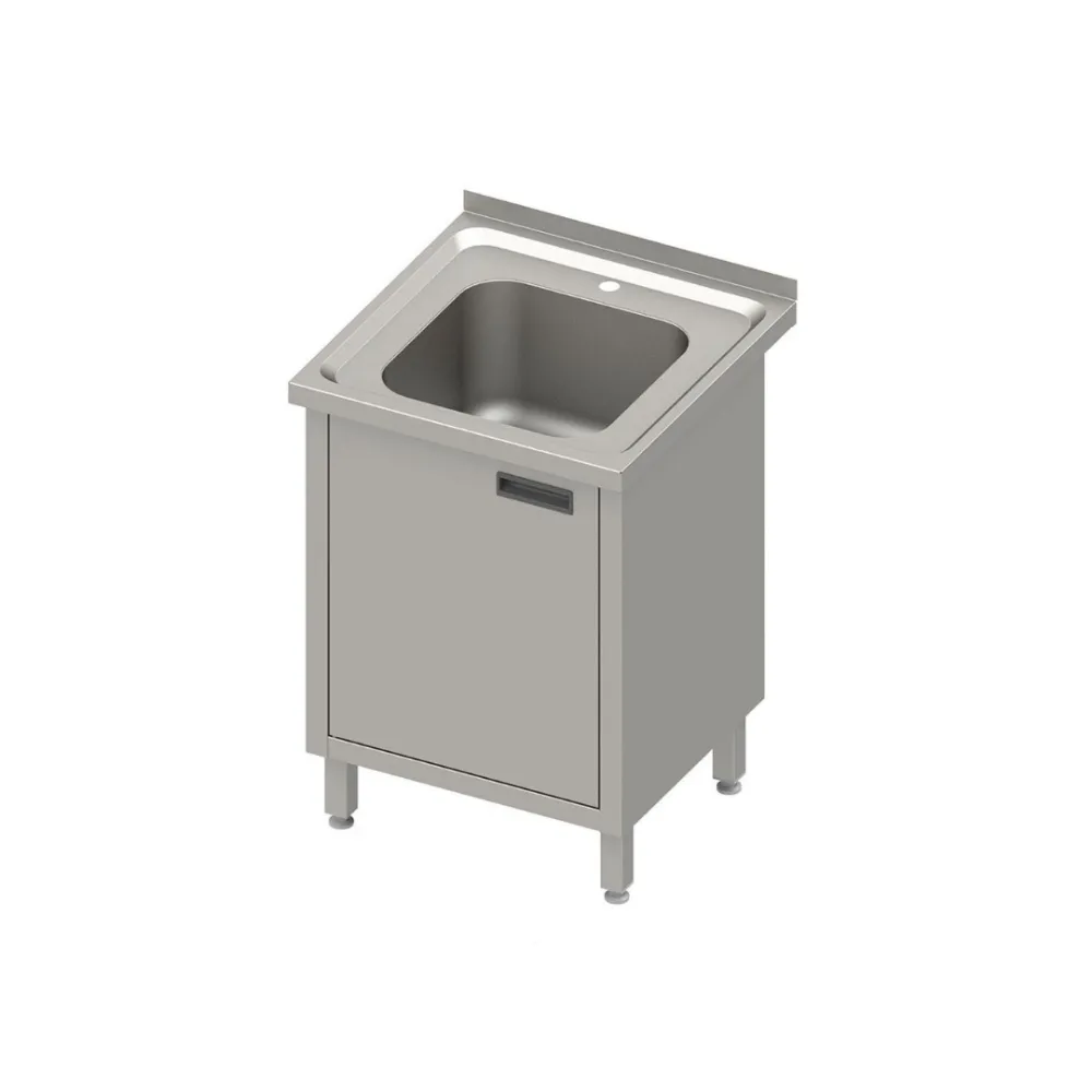 Work table with sink and door Stalgast 983856060