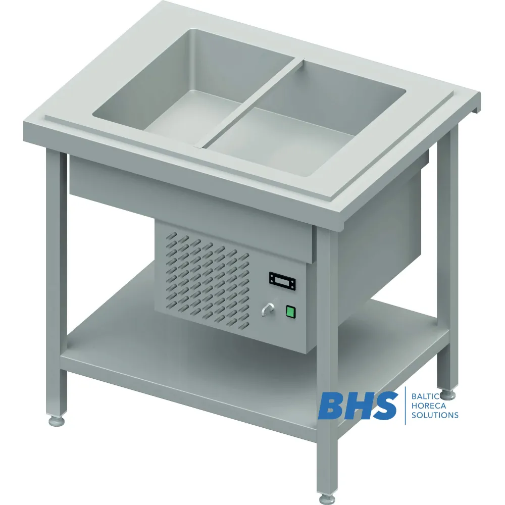 Counter with refrigerated well Stalgast BHS104091