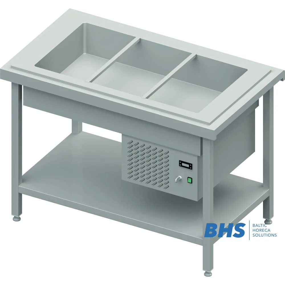 Counter with refrigerated well Stalgast BHS105121