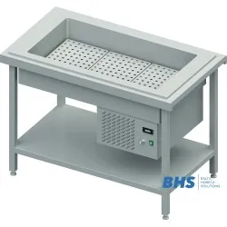 Counter with refrigerated well Stalgast BHS108121