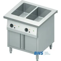 Hot bain-marie with neutral cabinet Stalgast ST221081
