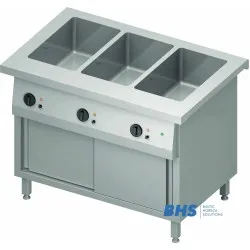 Hot bain-marie with heated cabinet Stalgast BHS228111