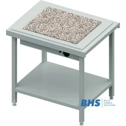 Counter with hot granite surface Stalgast BHS115091