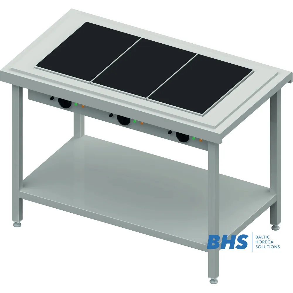 Counter with hot ceramic surface Stalgast BHS119121