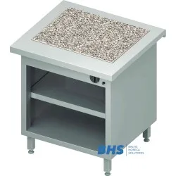 Hot or neutral cabinet with hot granite top Stalgast BHS232081