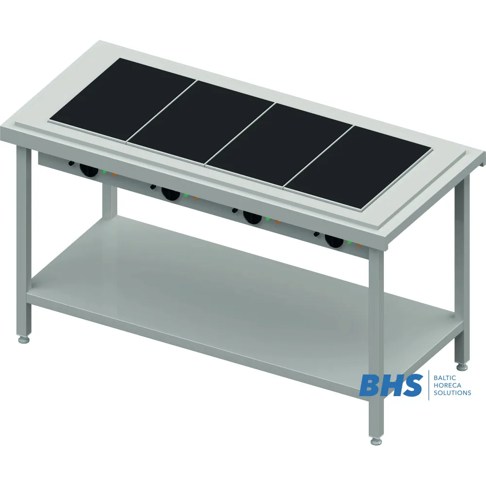 Counter with hot ceramic surface Stalgast BHS1120151