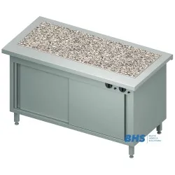 Hot or neutral cabinet with hot granite top Stalgast BHS231151
