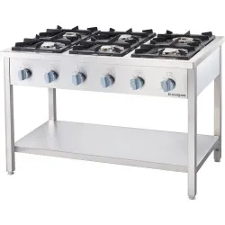 Gas hob with stand or neutral cabinet Stalgast 978623