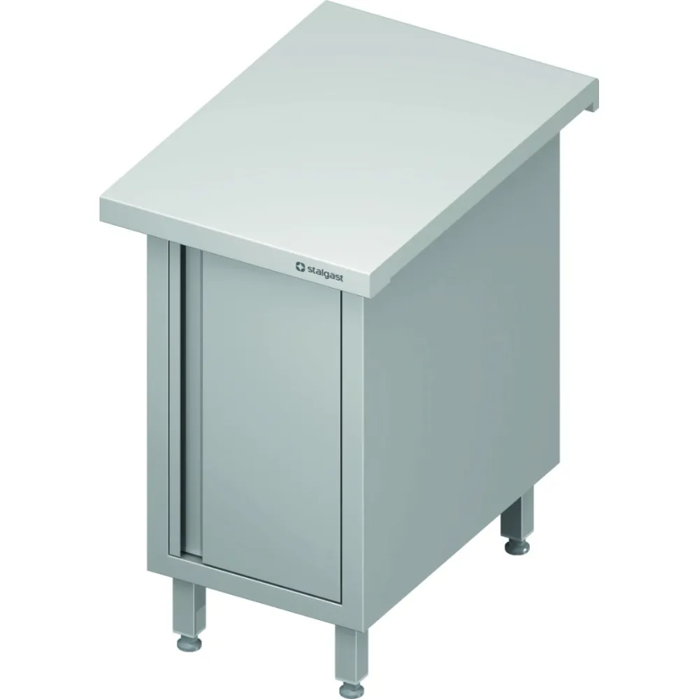 Neutral closed counter with door Stalgast ST235051