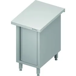 Neutral closed counter with door Stalgast ST235051