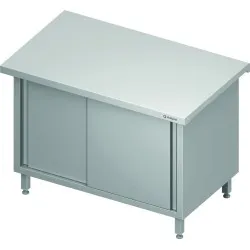 Neutral closed counter with door Stalgast ST237091
