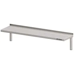 Stainless steel wall shelf Stalgast 981813060